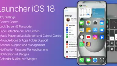 Capture d'écran de Launcher iOS 18 3