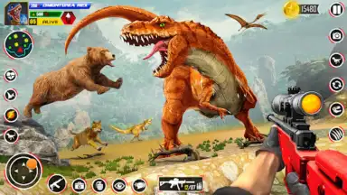 Capture d'écran de Wild Dinosaur Hunting Attack 7