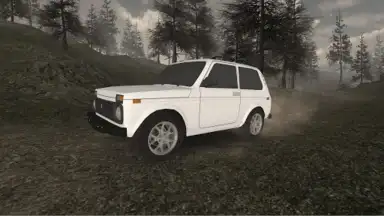 Capture d'écran de Forest Roads. Niva 5