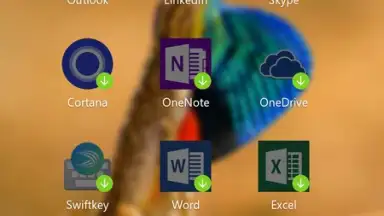 Capture d'écran de Microsoft Launcher 19