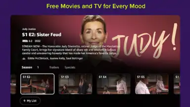 Capture d'écran de Amazon Freevee (Android TV) 1