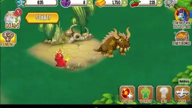 Capture d'écran de Dragon City Mobile 4