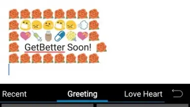 Capture d'écran de Emoji Keyboard - CrazyCorn 5