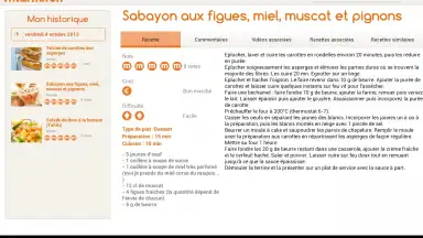 Capture d'écran de Marmiton 2