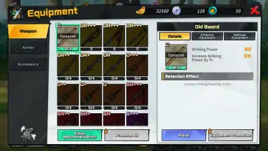 Capture d'écran de Legendary Master Idle 4