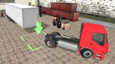 Capture d'écran de Truck Driving Simulator 1