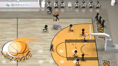 Capture d'écran de Stickman Basketball 4
