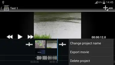 Capture d'écran de Movie Maker 4
