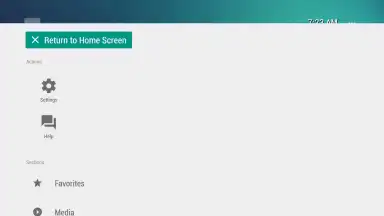 Capture d'écran de TVLauncher 5