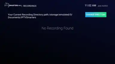 Capture d'écran de IPTV Smarters Pro 12