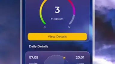 Capture d'écran de Live Weather Widget & Radar 4