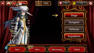 Capture d'écran de Vampire Slasher Hero 3