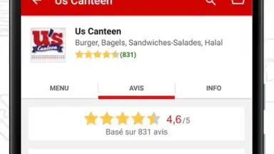 Capture d'écran de ALLO RESTO 7
