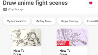 Capture d'écran de Learn to draw anime 4
