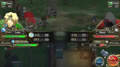 Capture d'écran de Langrisser 3