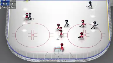 Capture d'écran de Stickman Ice Hockey 2
