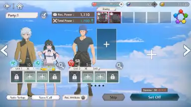 Capture d'écran de DanMachi BATTLE CHRONICLE 14