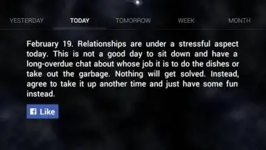 Capture d'écran de Daily Horoscope Free 5