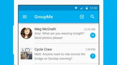Capture d'écran de GroupMe 3