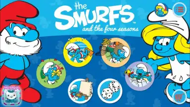 Capture d'écran de Smurfs and the four seasons 9