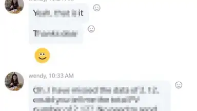 Capture d'écran de Skype 2