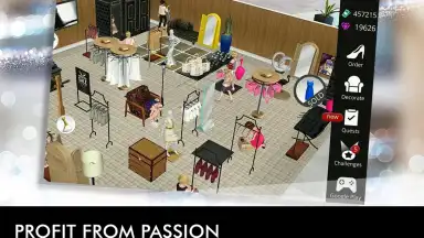 Capture d'écran de Fashion Empire 21