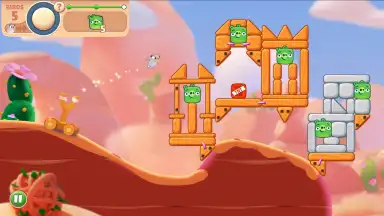 Capture d'écran de Angry Birds Journey 8