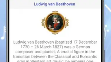 Capture d'écran de Ludwig van Beethoven Music 6