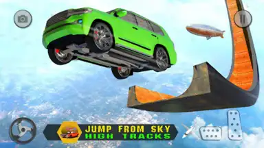Capture d'écran de Car Stunt Race 3d - Car Games 3