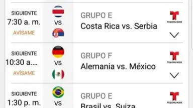 Capture d'écran de Telemundo Deportes 8