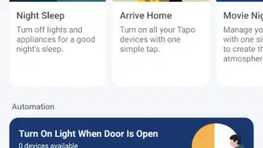 Capture d'écran de TP-Link Tapo 11