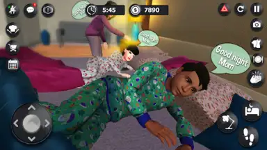 Capture d'écran de Mom Simulator 3D: Family Life 1