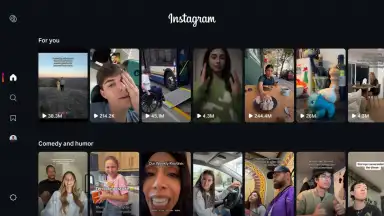 Capture d'écran de Instagram for TV 9