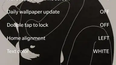 Capture d'écran de Olauncher 1