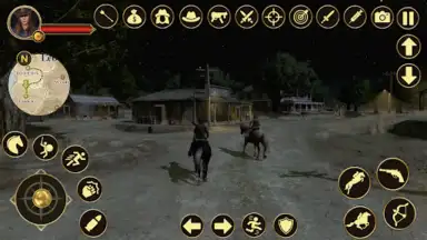 Capture d'écran de West Cowboy Games Horse Riding 12