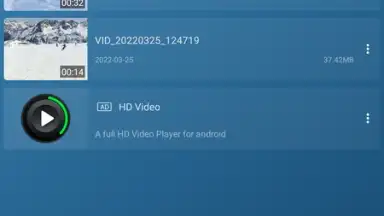 Capture d'écran de Video Player 10