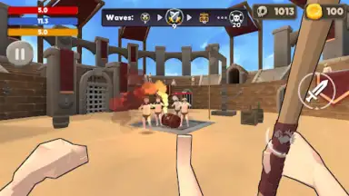 Capture d'écran de Gladiator Simulator 5