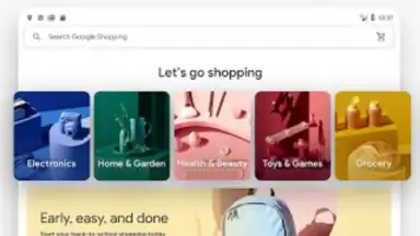 Capture d'écran de Google Shopping 2