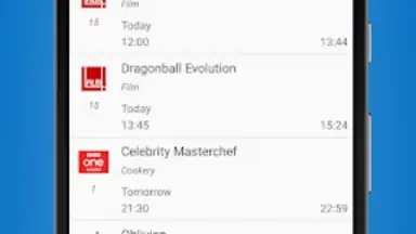 Capture d'écran de TV Listings Guide UK Cisana TV 2