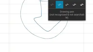 Capture d'écran de MyScript Smart Note 2