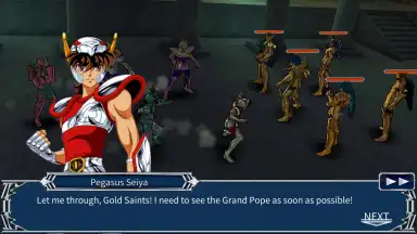 Capture d'écran de SAINT SEIYA COSMO FANTASY 8