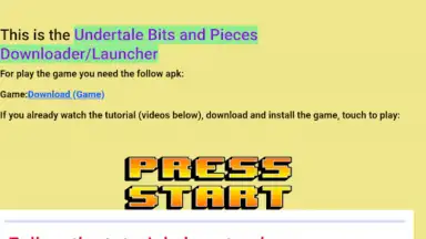 Capture d'écran de Undertale Bits & Pieces Mobile 8