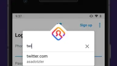Capture d'écran de Firefox Lockwise 6