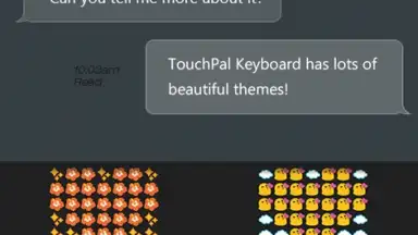 Capture d'écran de Android L Lime TouchPal Theme 1