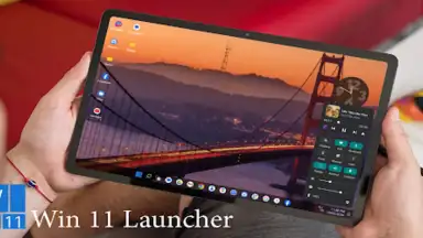 Capture d'écran de Win 11 Launcher 10