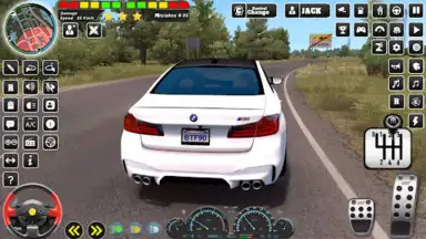 Capture d'écran de Driving School 3D : Car Games 3