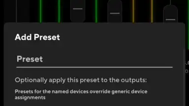 Capture d'écran de Poweramp Equalizer 7