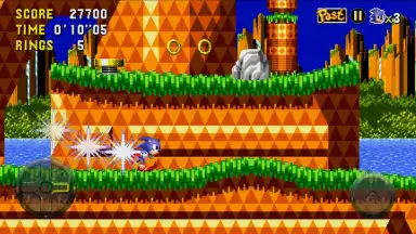 Capture d'écran de Sonic CD 1