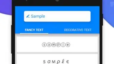 Capture d'écran de Fancy Text Free 3