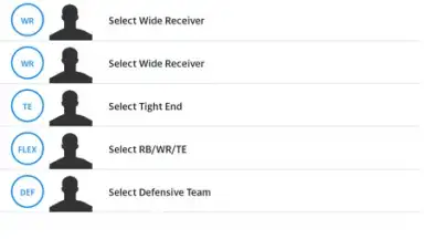 Capture d'écran de Yahoo Fantasy Sports 17